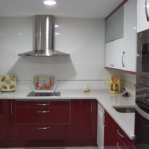 Cocina reformada en Móstoles